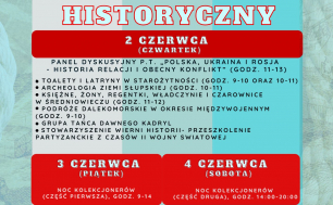 Plakat VIII Słupskiego Festiwalu Historycznego